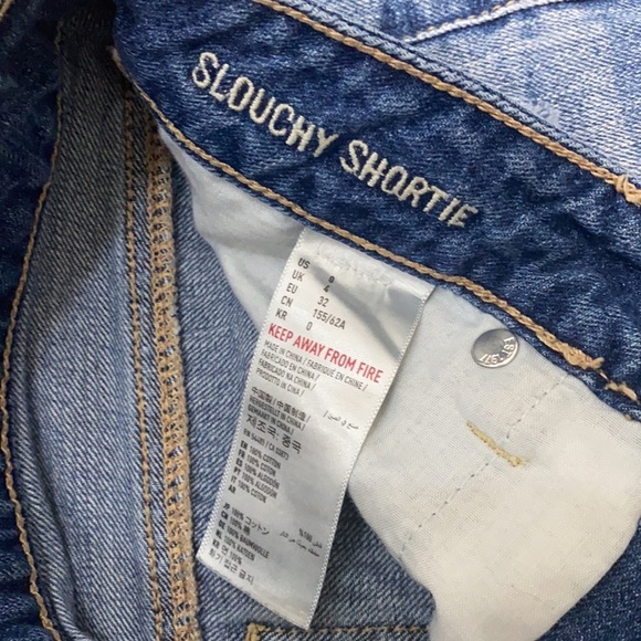 American Eagle distressed ripped slouchy shortie - Picture 5 of 8